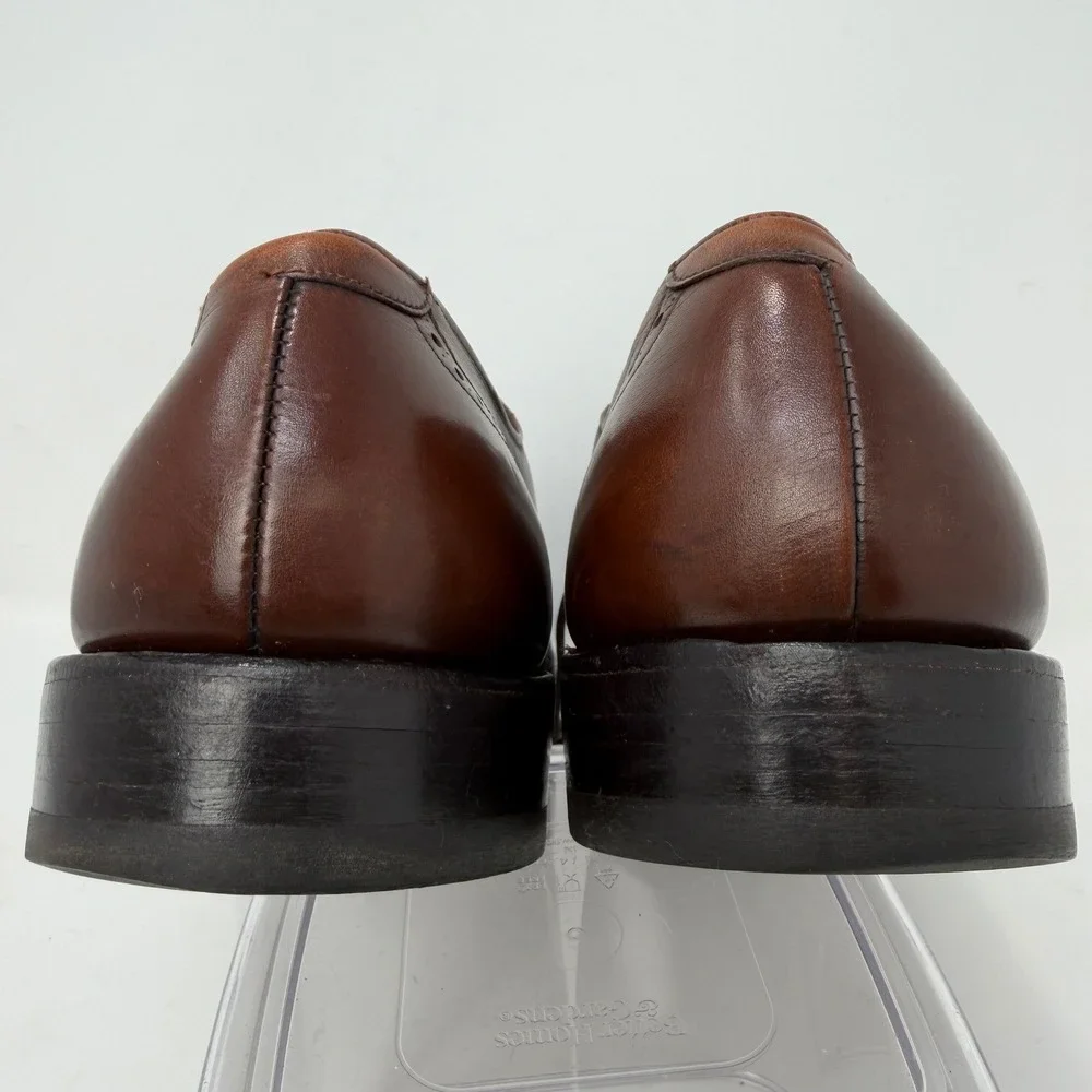 Allen Edmonds Chester Brown Leather Wingtip Oxford Dress Shoes Mens 13 A